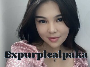 Expurplealpaka