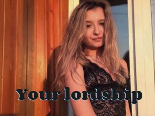 Your_lordship